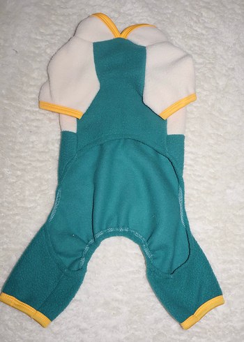 İç Dış Polar Tasma Detaylı Köpek Tulum - Görsel 5