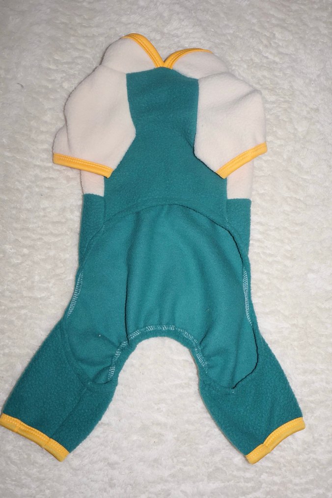 İç Dış Polar Tasma Detaylı Köpek Tulum - Görsel 5