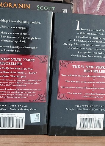  Twilight ilk 2 kitap ciltli orijinal dil 