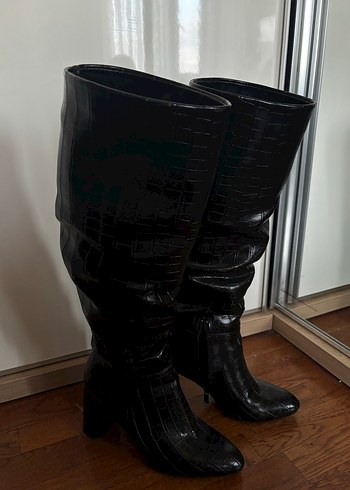 Nine West Topuklu Çizme - Görsel 4