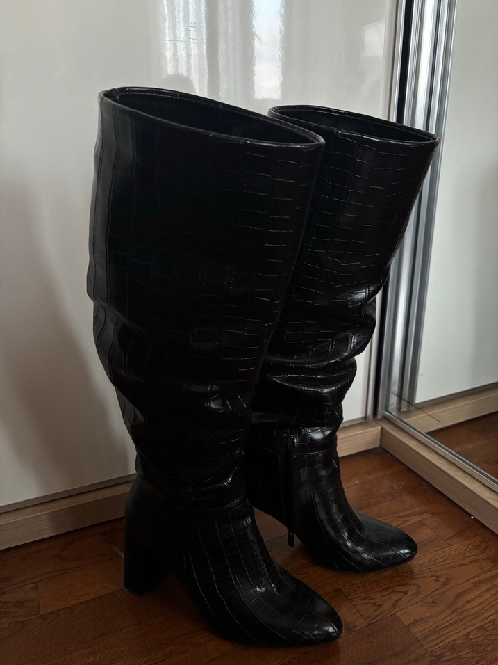 Nine West Topuklu Çizme - Görsel 4