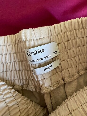 Bershka Krem Pantolon - Görsel 5