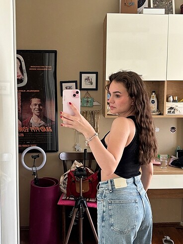 Bershka Halter Yaka Crop - Görsel 3