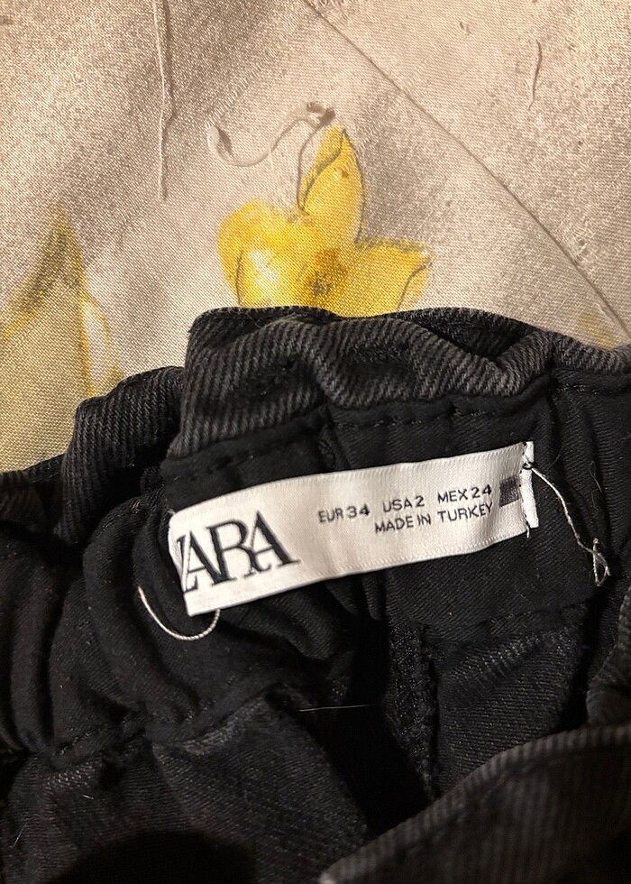 Zara Siyah Jean - Görsel 3