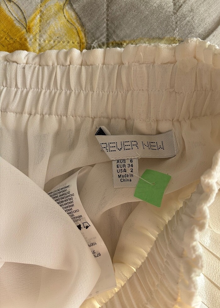 Forever 21 Beyaz Şık Pantolon - Görsel 4