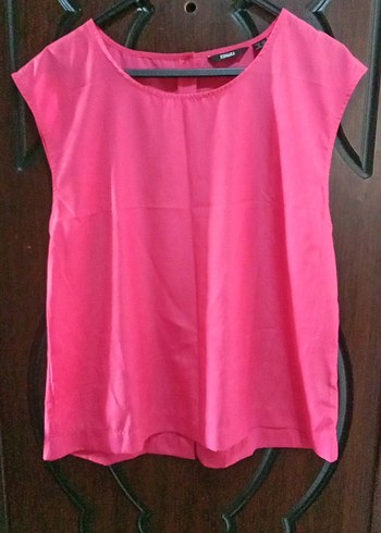 Pembe Kolsuz Salaş Bluz