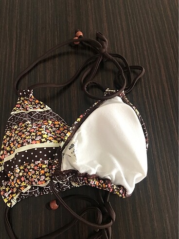 40 Beden kahverengi Renk Bikini takımı