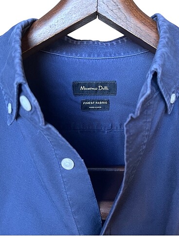 Massimo Dutti Massimo Dutti Erkek Lacivert gömlek L
