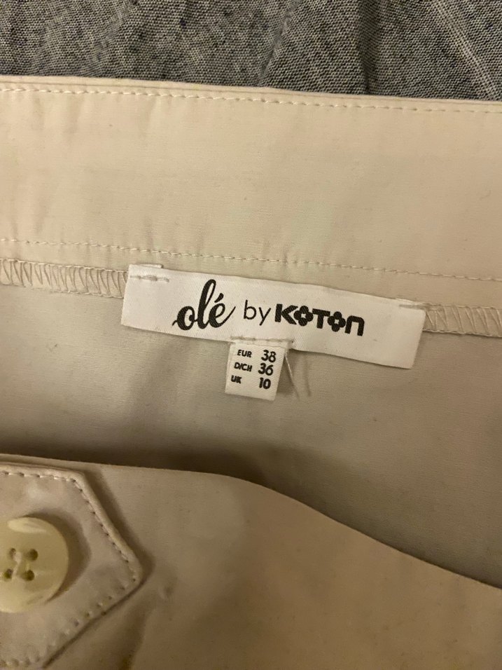 Bej Pilili Straplez Mini Elbise - Görsel 3