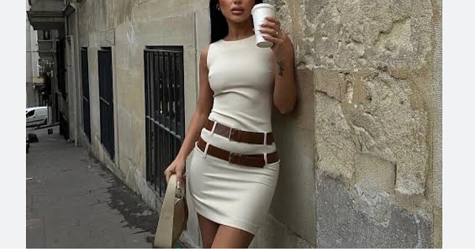 Zara zara model elbise
