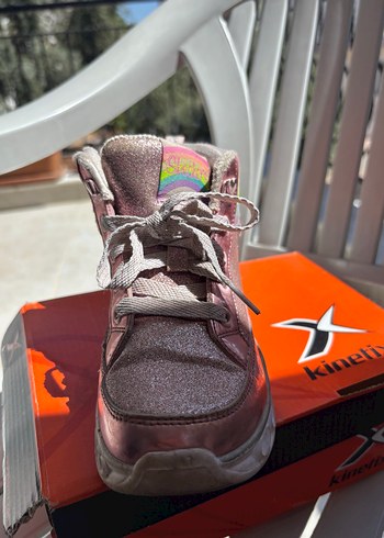 30 Beden Skechers Işıklı Kız Çocuk Renkli Tie-Dye Spor Ayakkabı