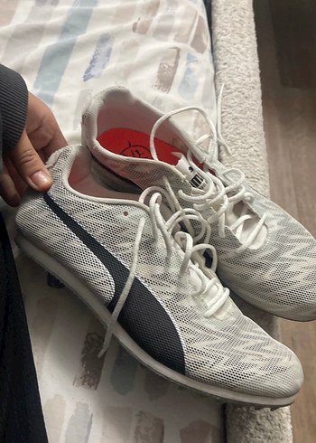 Beyaz Erkek Bağcıklı Spor Ayakkabı - Görsel 2