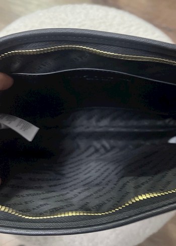 Gri Fermuarlı Modern Klasik Kadın Çanta - Görsel 7