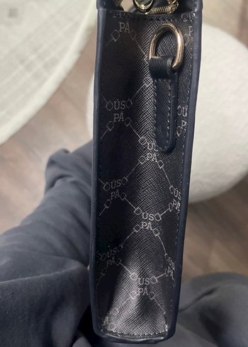 Gri Fermuarlı Modern Klasik Kadın Çanta - Görsel 4