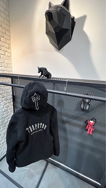 Trapstar zip hoodie çift taraflı