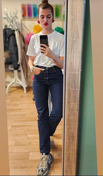 26 Beden lacivert Renk Levis 501 kot orjinal