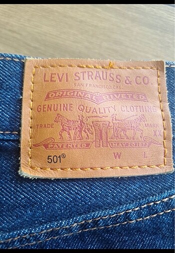 Levis Levis 501 kot orjinal