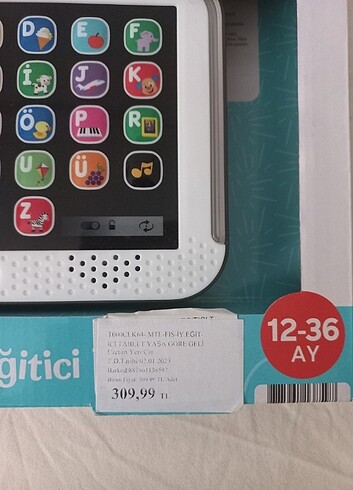 Fisher Price Eğitici Tablet
