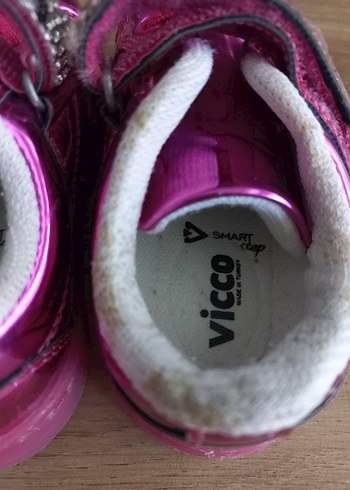 24 Beden Pembe Kız Çocuk Spor Ayakkabı Vicco