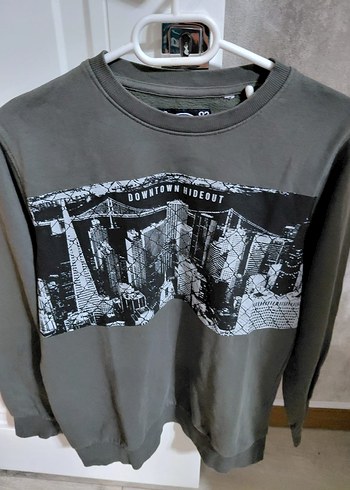 Erkek çocuk Baskılı Street Style Sweatshirt