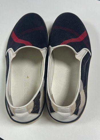 Erkek Lacivert Ekoseli Kaydırma Ayakkabı - Görsel 5