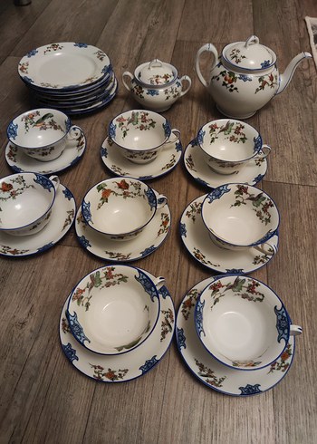 American Vintage Antika Vintage Cekoslavak Porseleni Mz Czech Republic Damgali