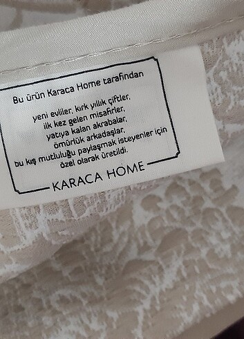 Karaca Home Yatak örtüsü