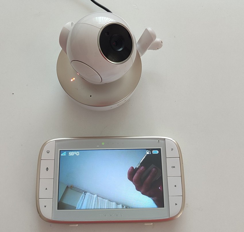 Motorola Bebek Kamerası Tablet Ekran Ses müzik Telsiz Özelliği - Görsel 3