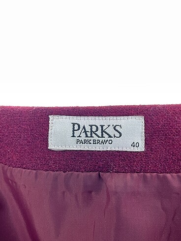 40 Beden bordo Renk Park Bravo Mini Etek %70 İndirimli.