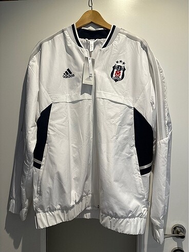 Orijinal beyaz Beşiktaşlı XL beden ceket