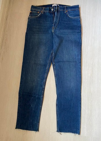 m Beden mavi Renk Zara Mavi Kadın Jeans