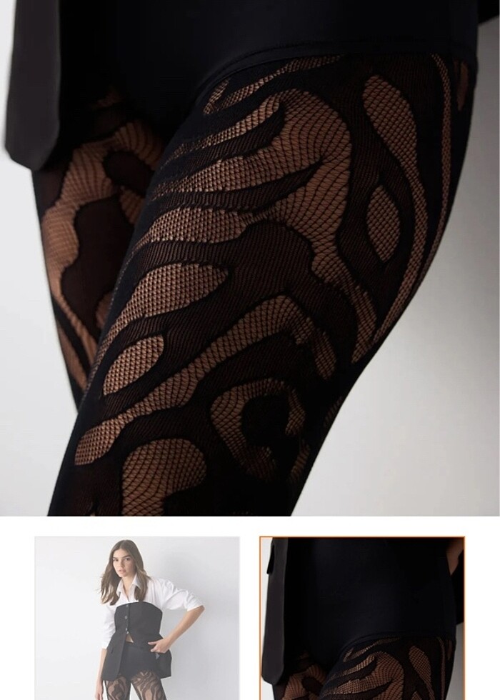 penti zebra külotlu çorap
 - Görsel 2