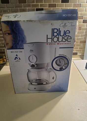 Blue House filtre kahve makinesi