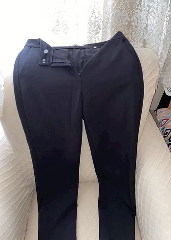 Koton Siyah Kumaş Kadın Pantolon