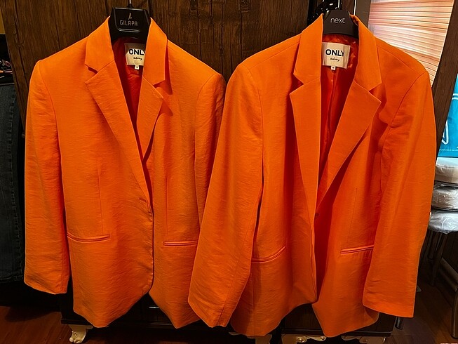 Keten Karışımlı Blazer Ceket