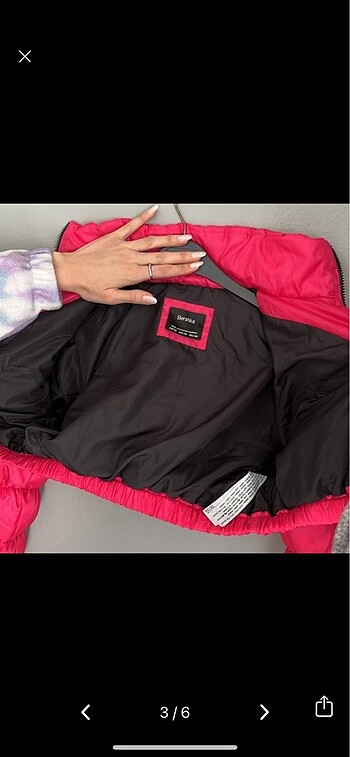 xs Beden pembe Renk Crop mont