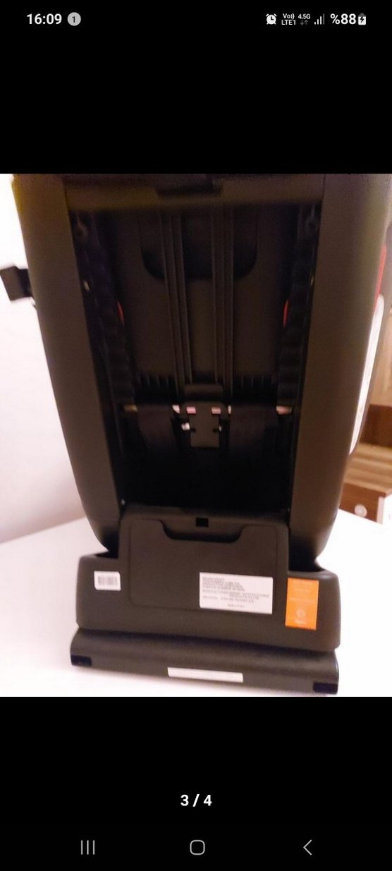 Kraft Siyah Çocuk Oto Koltuğu - Görsel 3