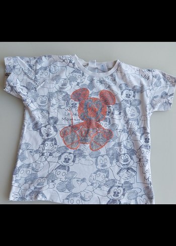 Gri Baskılı Erkek Çocuk Kısa Kollu Tişört 5 adet karsk - Görsel 6