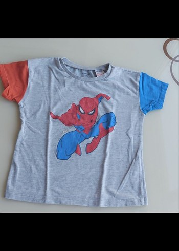 Gri Baskılı Erkek Çocuk Kısa Kollu Tişört 5 adet karsk - Görsel 5