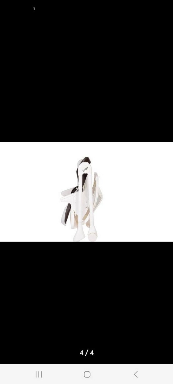 Gri Prego Bebek Mama Sandalyesi - Görsel 4