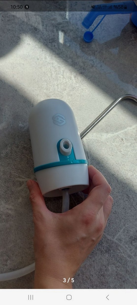 Mavi Su Pompası ve Elektrikli Mus Seti - Görsel 3