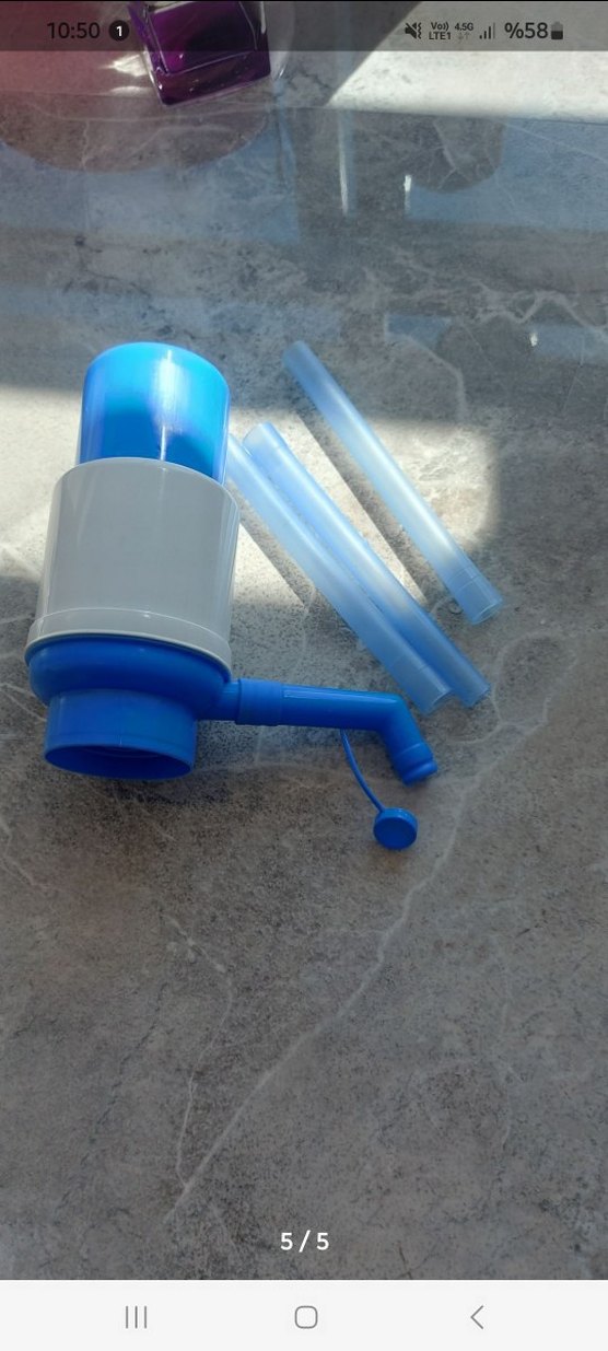 Mavi Su Pompası ve Elektrikli Mus Seti - Görsel 5