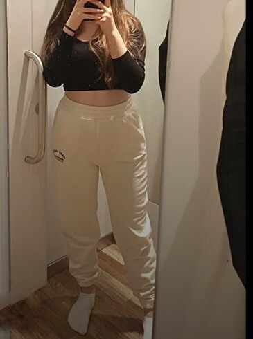 m Beden ten rengi Renk DeFacto Jogger eşofman altı