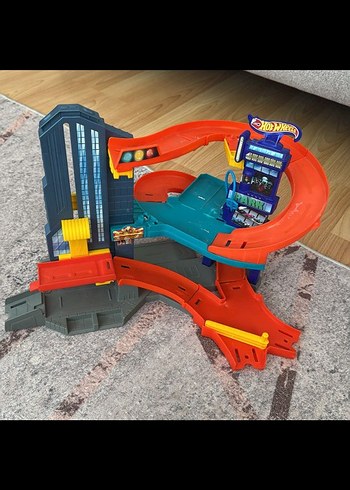 Beden HOTWHEELS Renkli Oyuncak Araba Parkuru