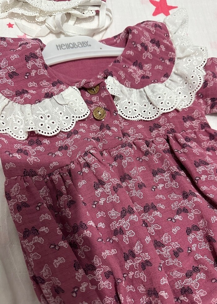 Kız bebek romper - Görsel 3