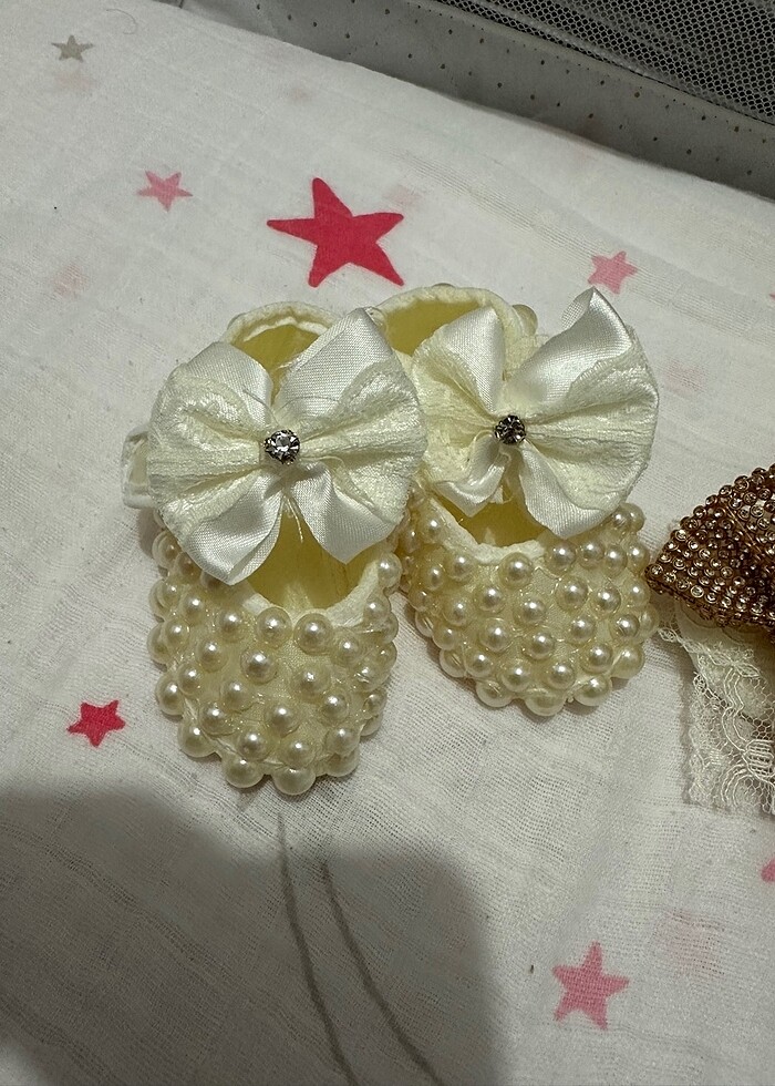 Bebek süslü ayakkabı - Görsel 2