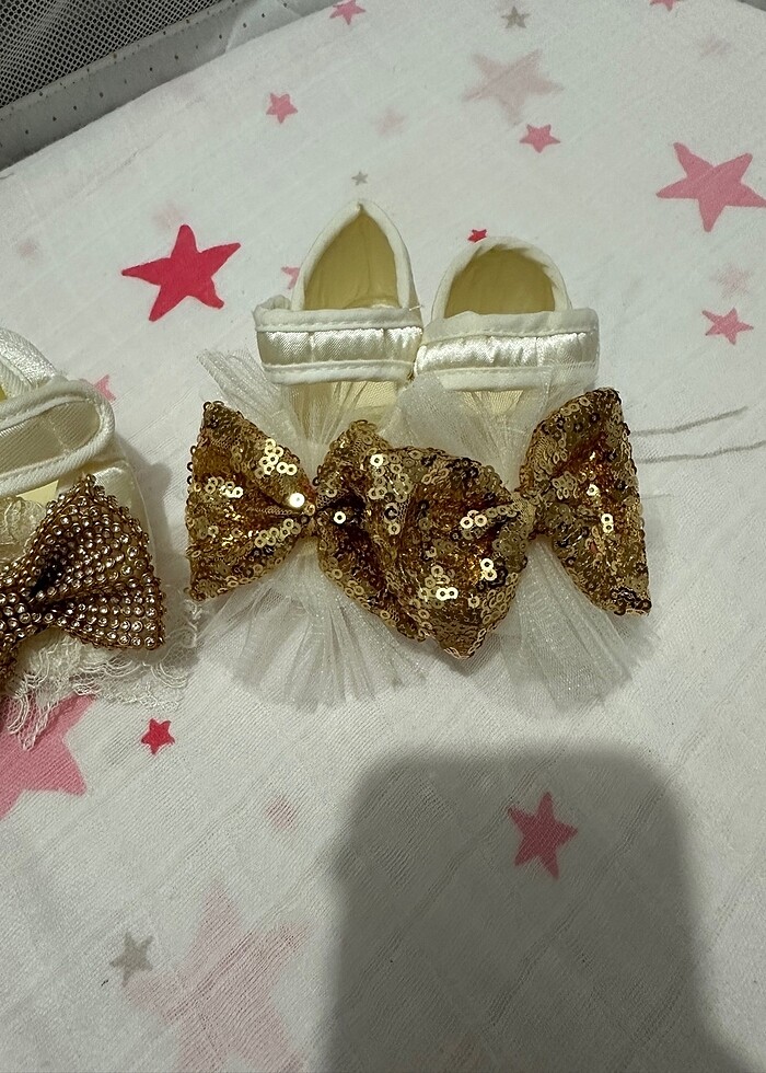 Bebek süslü ayakkabı - Görsel 4