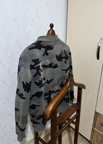 Avva Kamuflaj Erkek Fermuarlı Ceket - Görsel 2