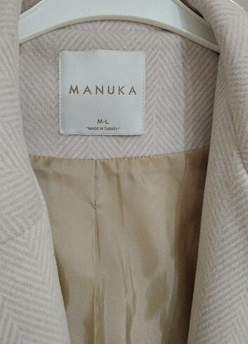 Diğer Manuka oversize kaban