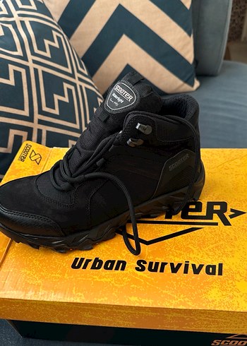 Scooter Siyah Erkek Tactical Bot P3102NS - Görsel 4